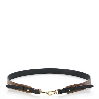 Louis Vuitton Reverse Monogram Bandouliere Shoulder Strap XL Black 3 of 7