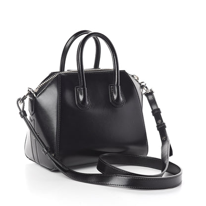 Givenchy Shiny Lord Calfskin Mini Antigona Black 3 of 9