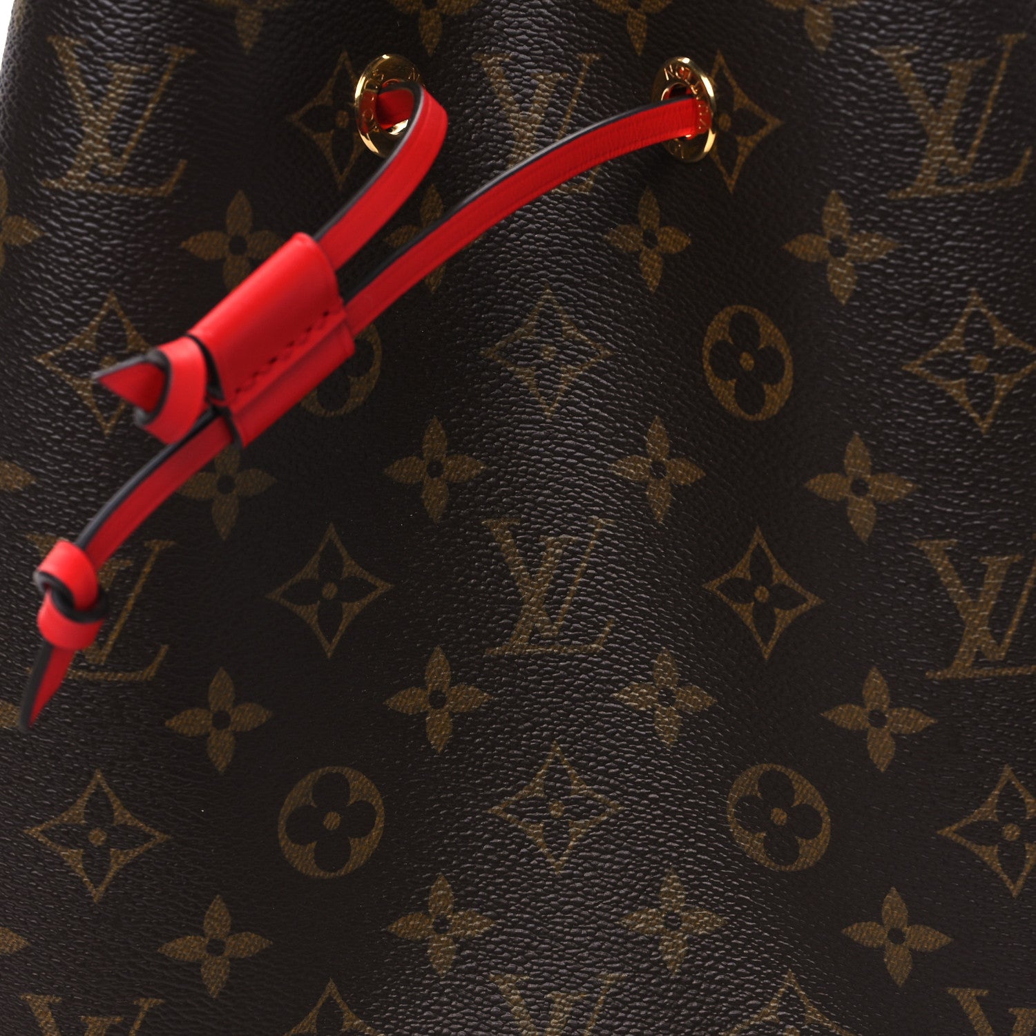 Louis Vuitton Monogram Neonoe MM Coquelicot 7 of 9