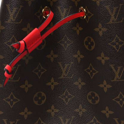 Louis Vuitton Monogram Neonoe MM Coquelicot 7 of 9