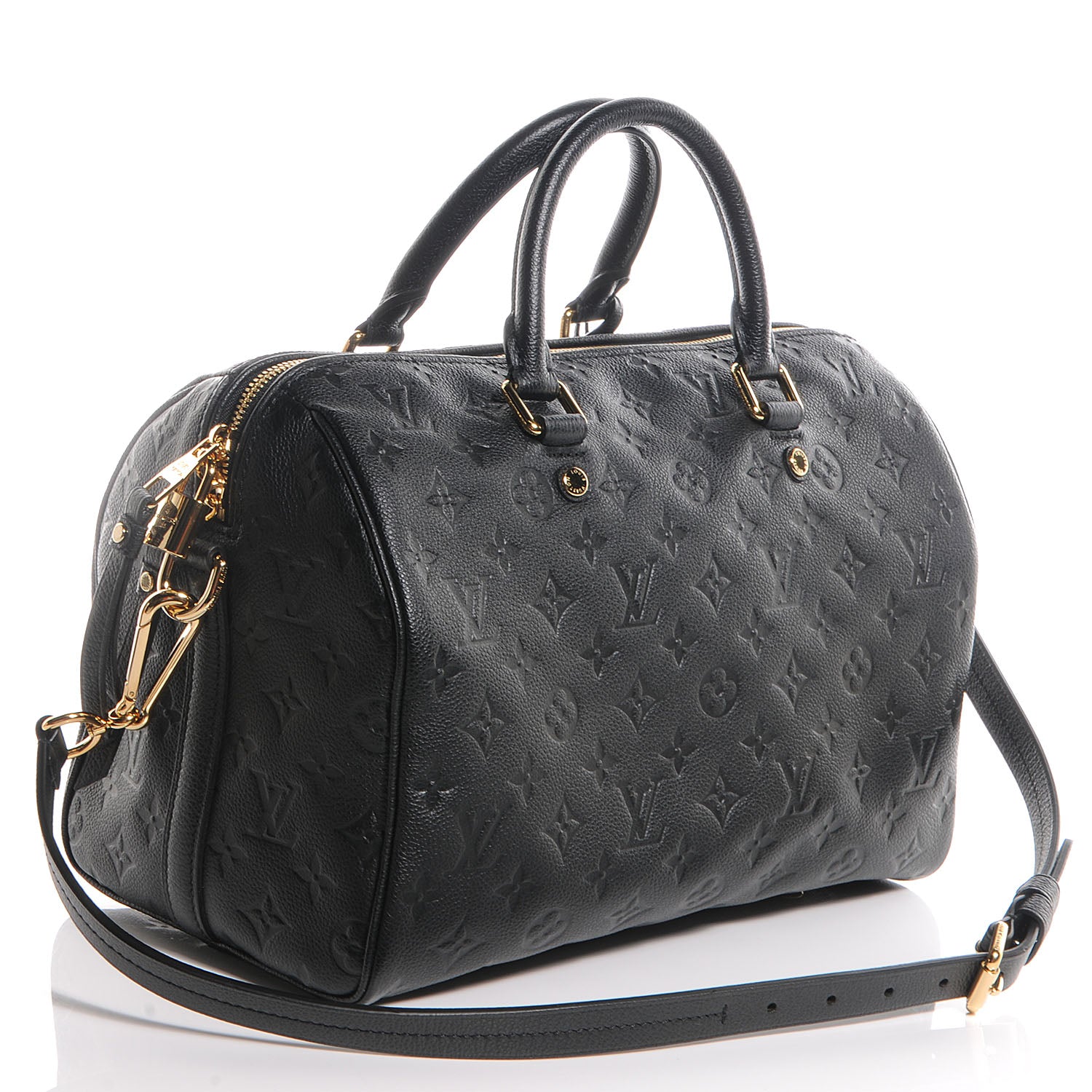 Louis Vuitton Empreinte Speedy Bandouliere 30 Black 3 of 8