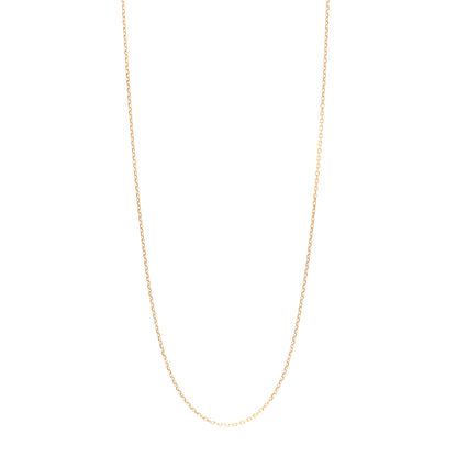 Van Cleef & Arpels 18K Yellow Gold Trace Chain Necklace 70cm 1 of 5