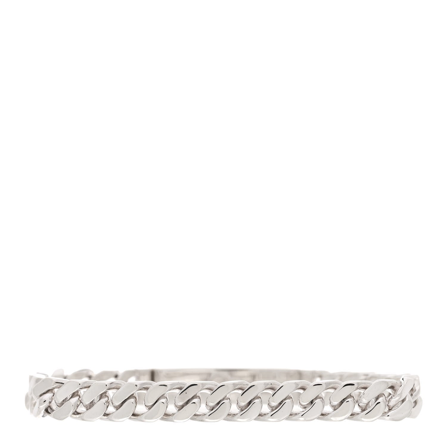 Hermes Sterling Silver TPM Kelly Gourmette Bracelet XS 2 of 4