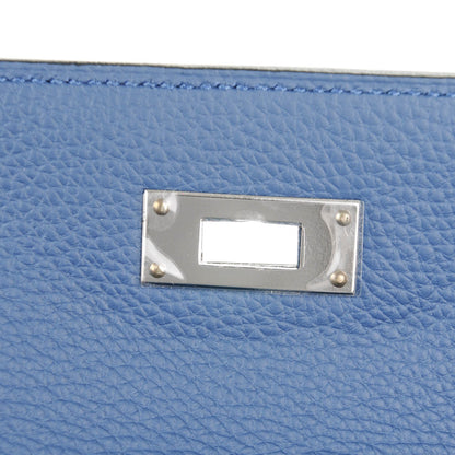 Hermes Togo Kelly Retourne 28 Bleu Agate 20 of 22