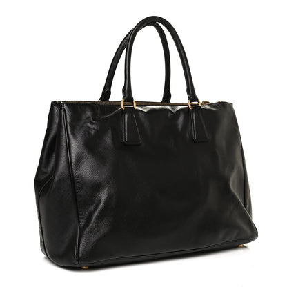 Prada Saffiano Medium Galleria Double Zip Tote Black 3 of 11