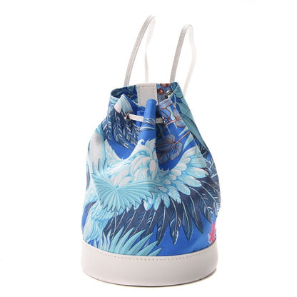 Hermes Silk Swift Flamingo Party Small Soie Cool Mykonos White 1 of 9