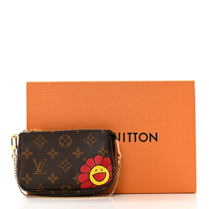 Louis Vuitton Monogram Murakami Cosmic Flower Mini Pochette Accessories 8 of 8