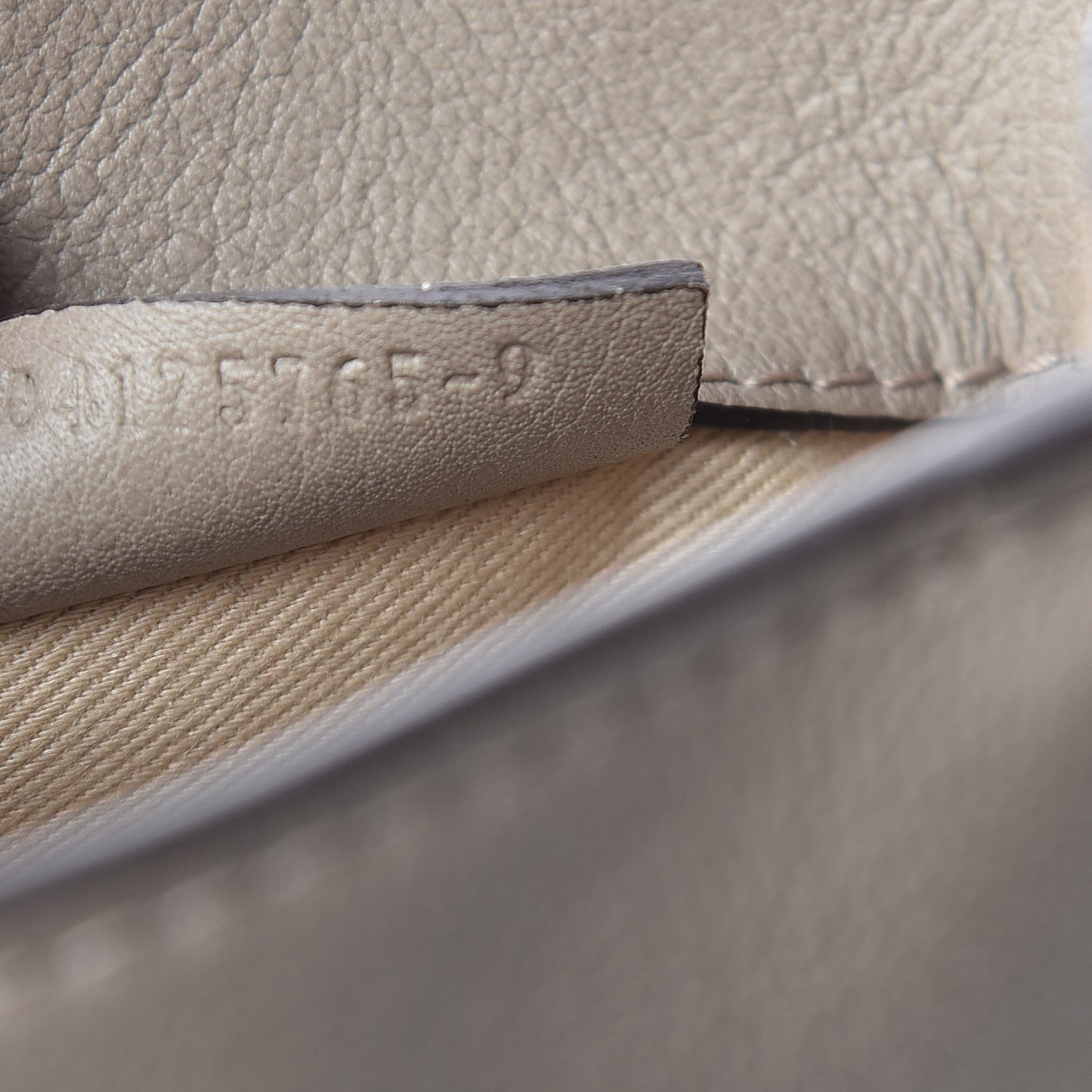 Suede Calfskin Mini Faye Backpack Motty Grey