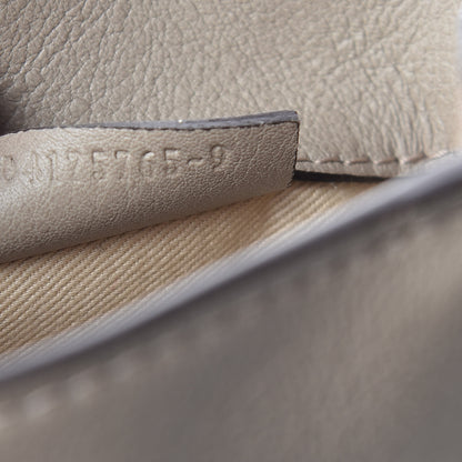 Chloe Suede Calfskin Mini Faye Backpack Motty Grey 7 of 10