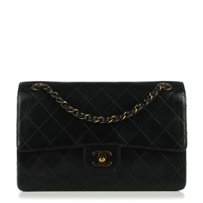 Chanel Lambskin Quilted Medium Single Flap Black 1 of 9