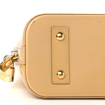 Louis Vuitton Vernis Alma BB Noisette 7 of 11