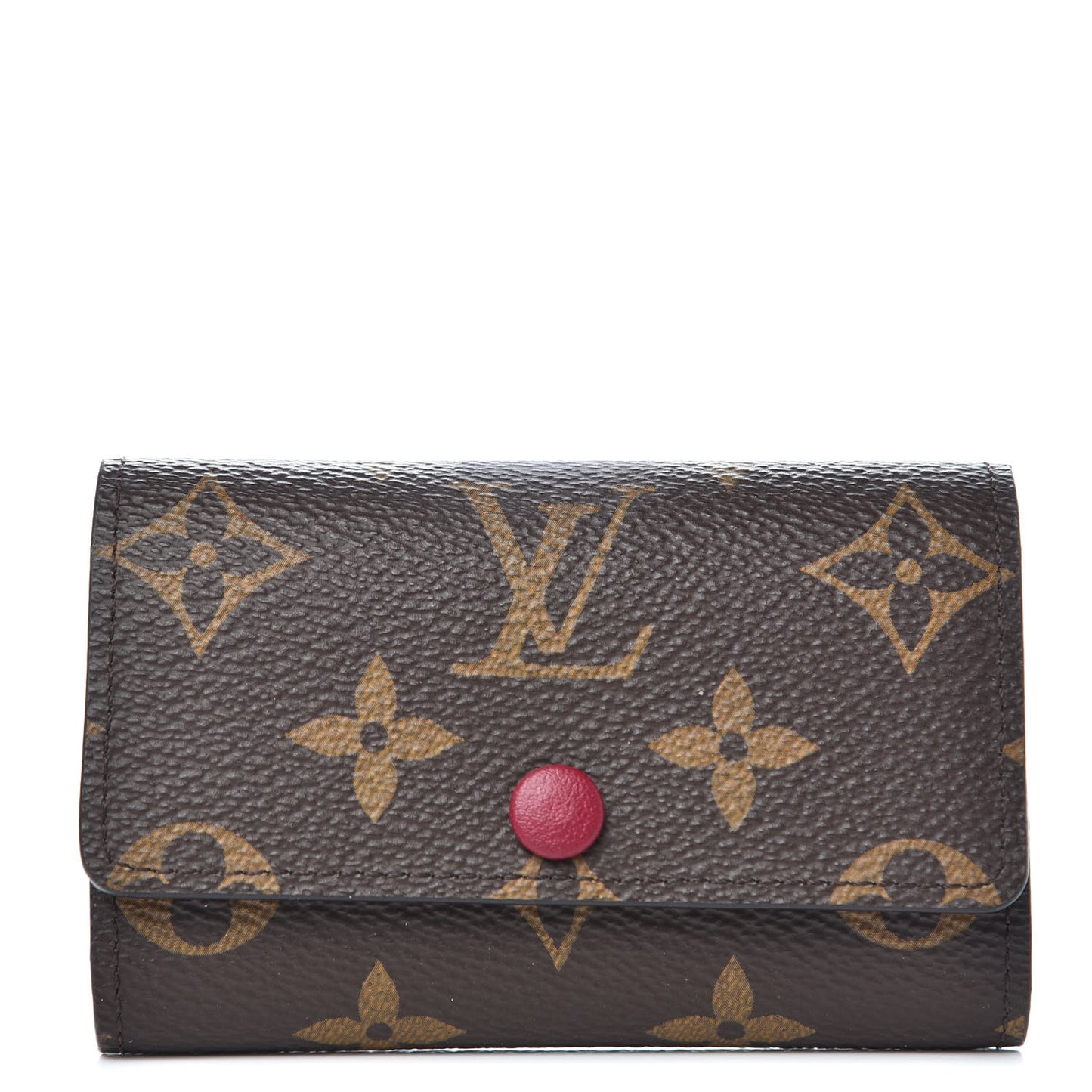 Monogram 6 Key Multicles Holder Fuchsia