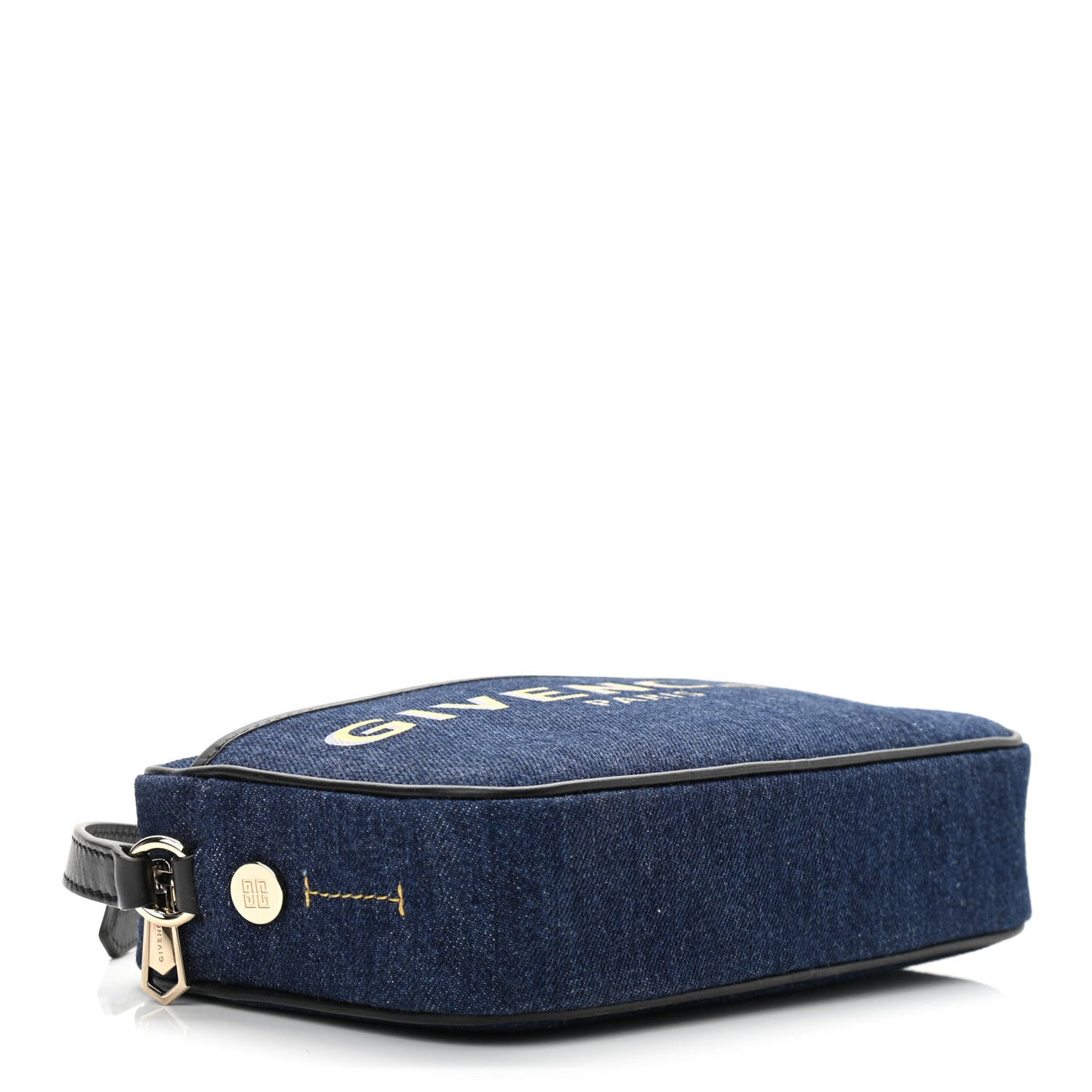 Denim Logo Bond Camera Bag Blue