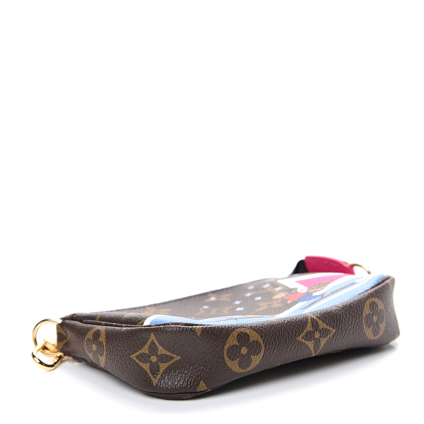 Monogram 2018 Christmas Animation Mini Bears Pochette Accessories