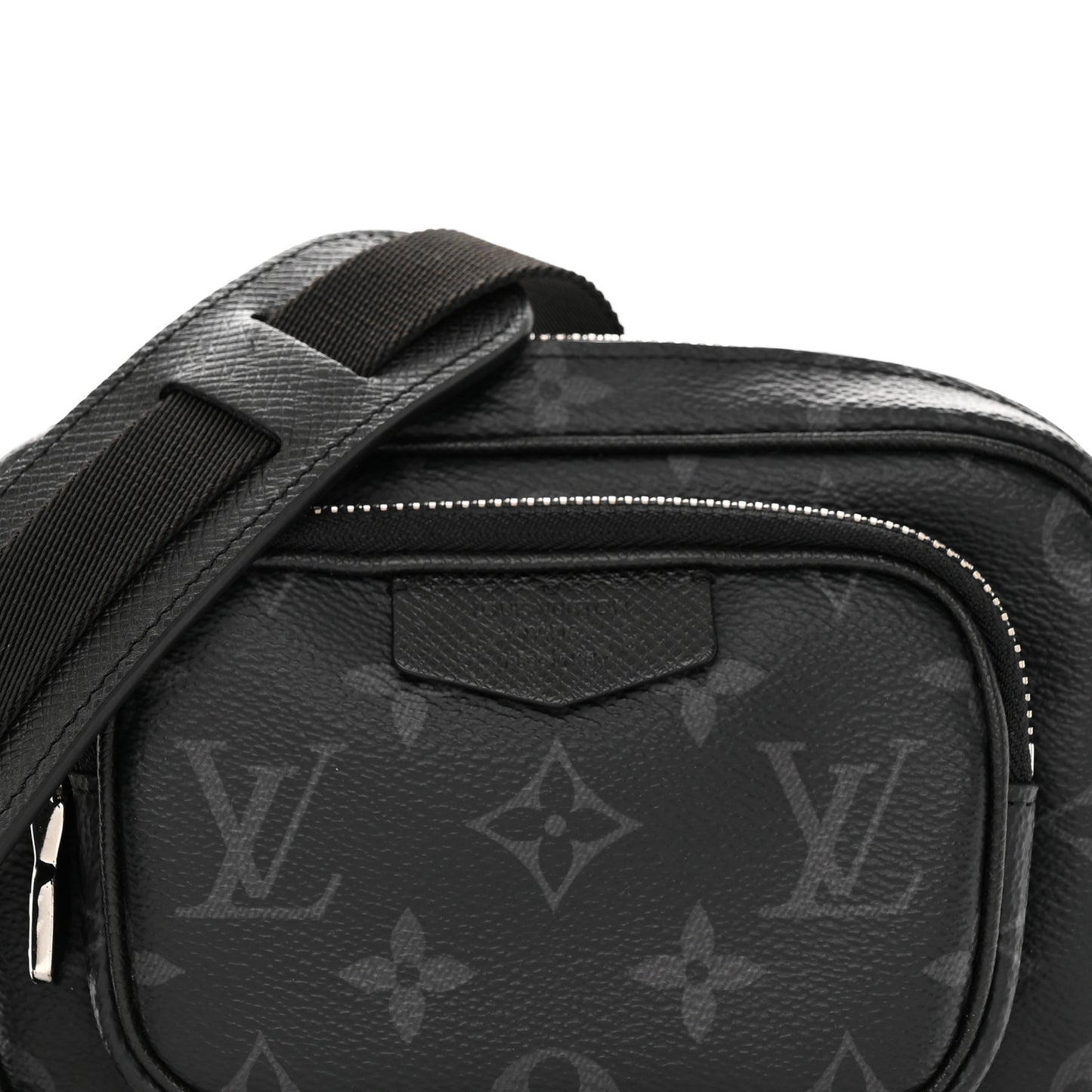 Monogram Eclipse Taigarama Outdoor Pouch Black