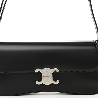 Celine Shiny Calfskin Medium Lola Bag Black 7 of 9