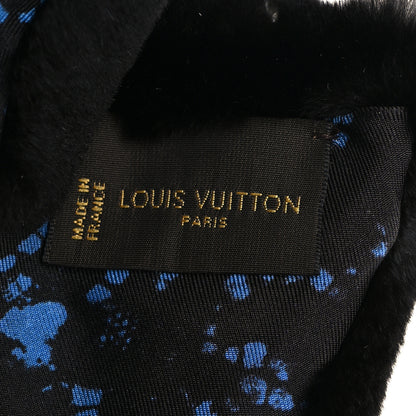 Louis Vuitton Mink Fur Neck Scarf Black 4 of 4
