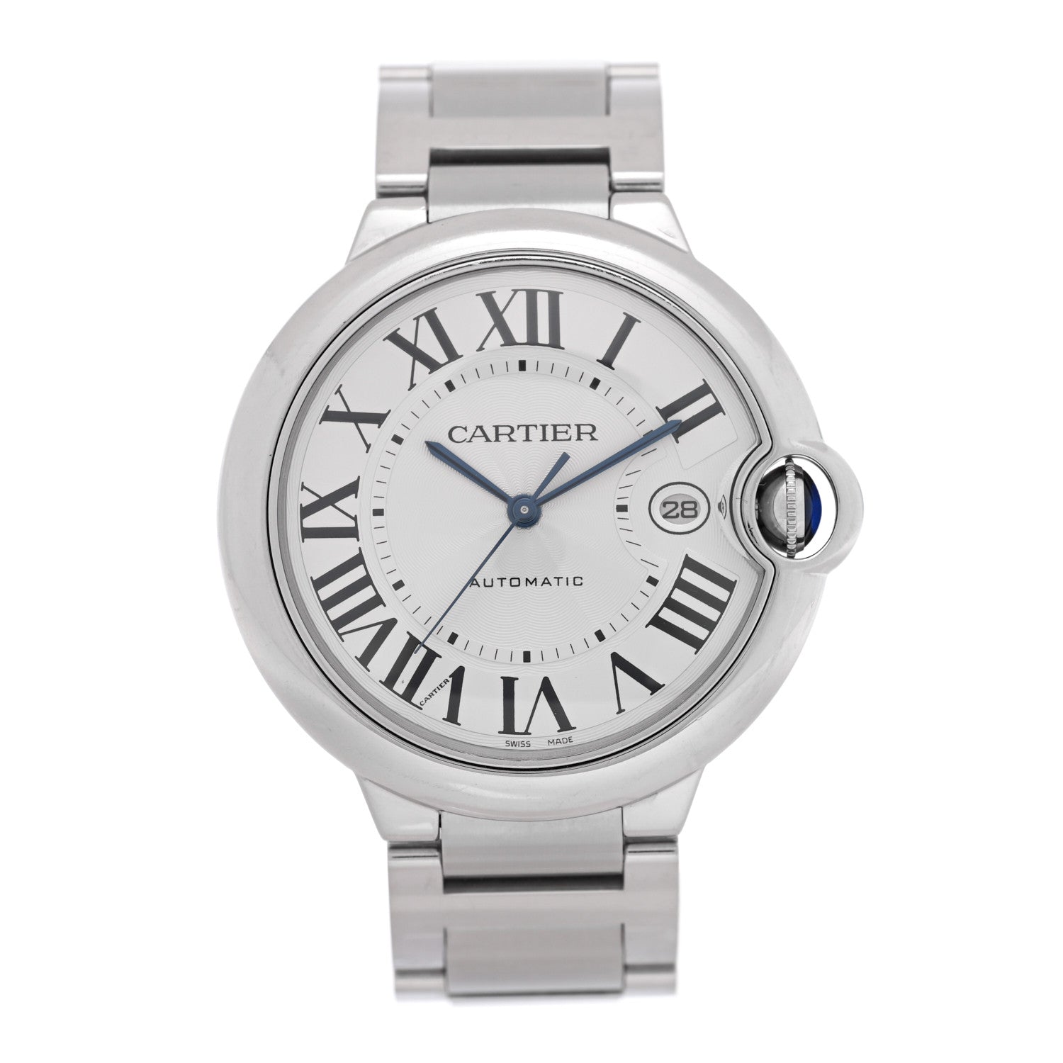 Cartier Stainless Steel 42mm Ballon Bleu De Cartier Automatic Watch 1 of 4