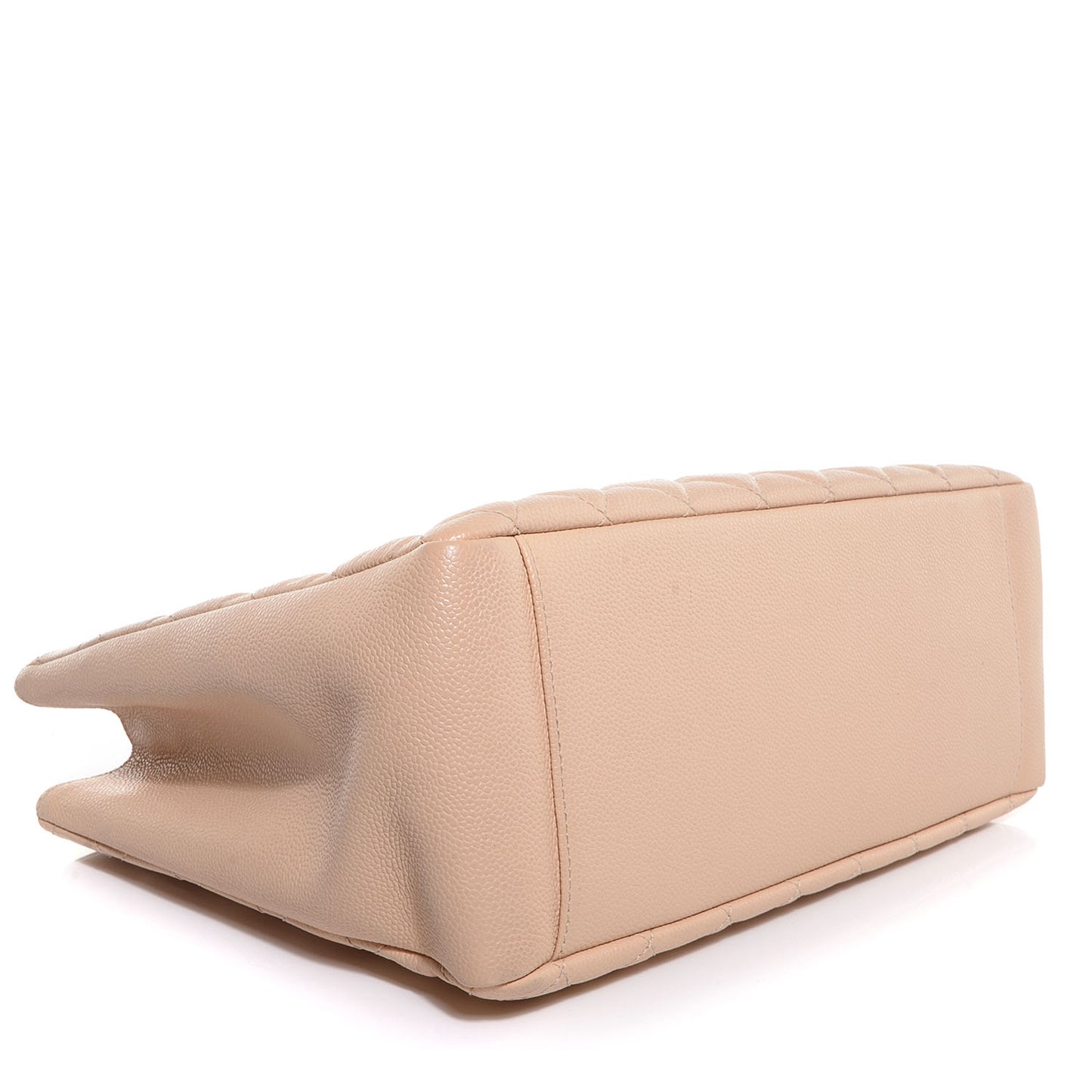 Caviar Grand Shopping Tote GST Beige Clair