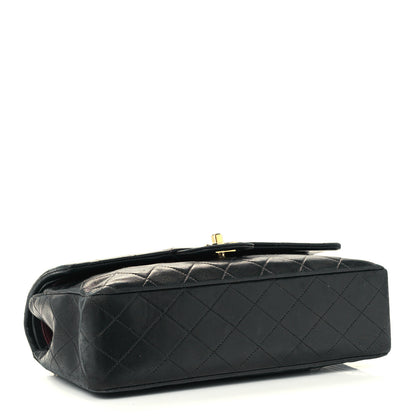 Chanel Lambskin Quilted Medium Double Flap Black 4 of 11