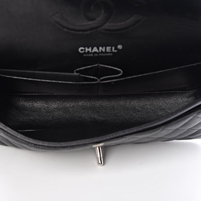 Chanel Caviar Quilted Medium Double Flap Bijoux Chain Black 5 of 9