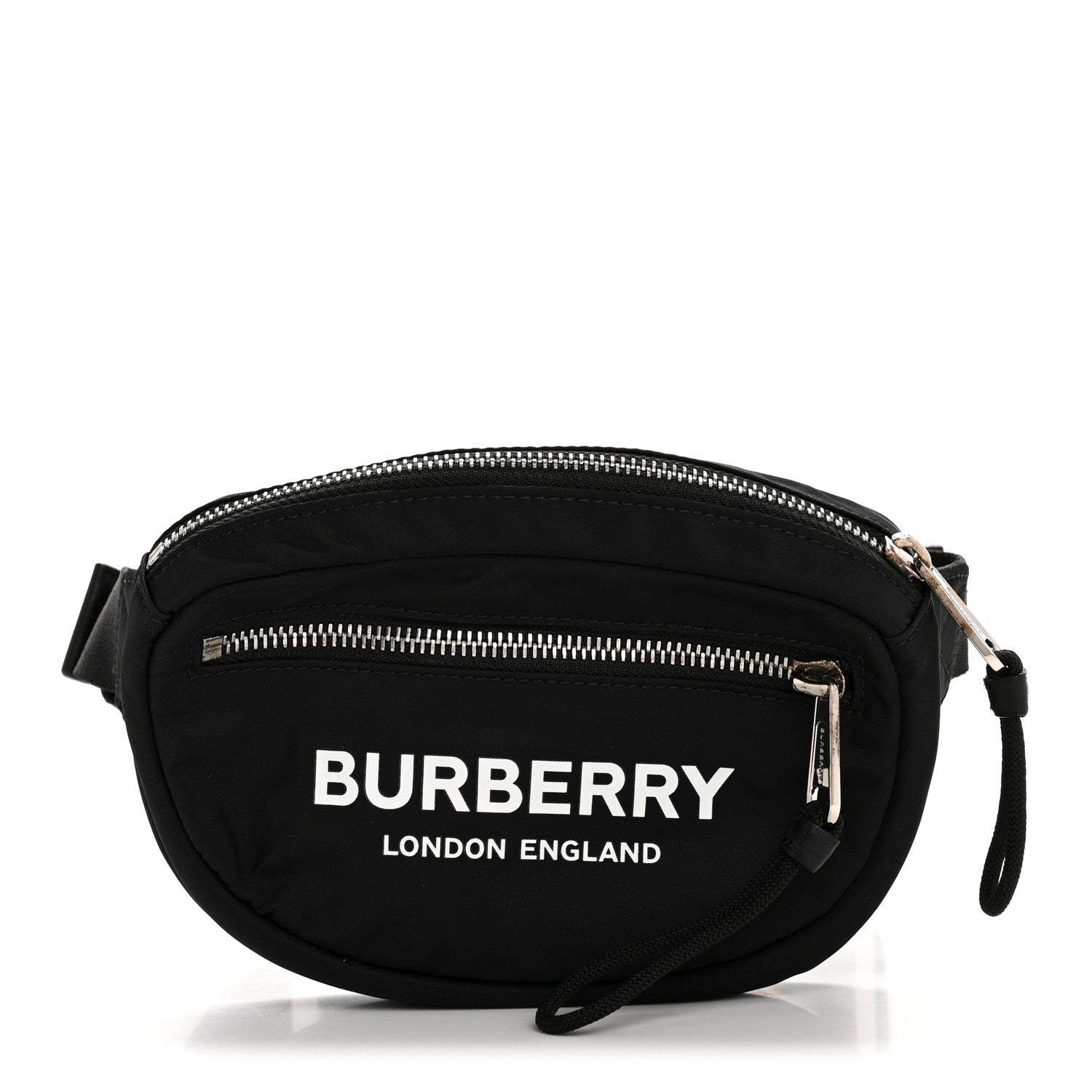 Burberry Econyl Logo Print Small Cannon Bum Bag Black 1 of 12