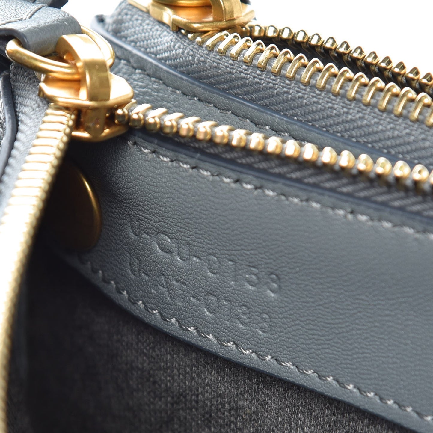 Lambskin Small Trio Crossbody Bag Storm