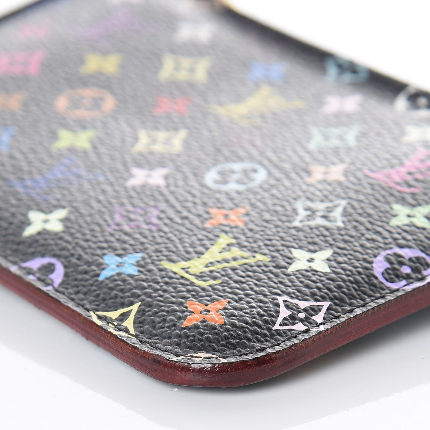 Monogram Multicolor Key Pouch Black Grenade