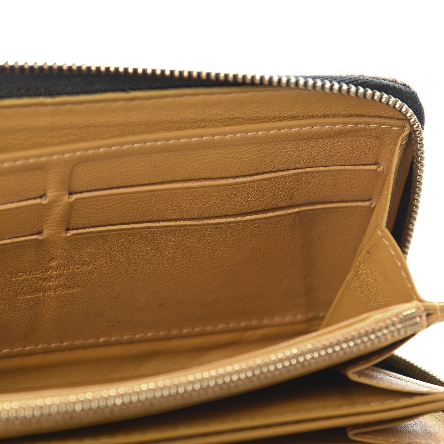 Louis Vuitton Denim Zippy Wallet Black 8 of 12