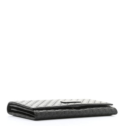 Gucci Soft Microguccissima Continental Wallet Black 4 of 7