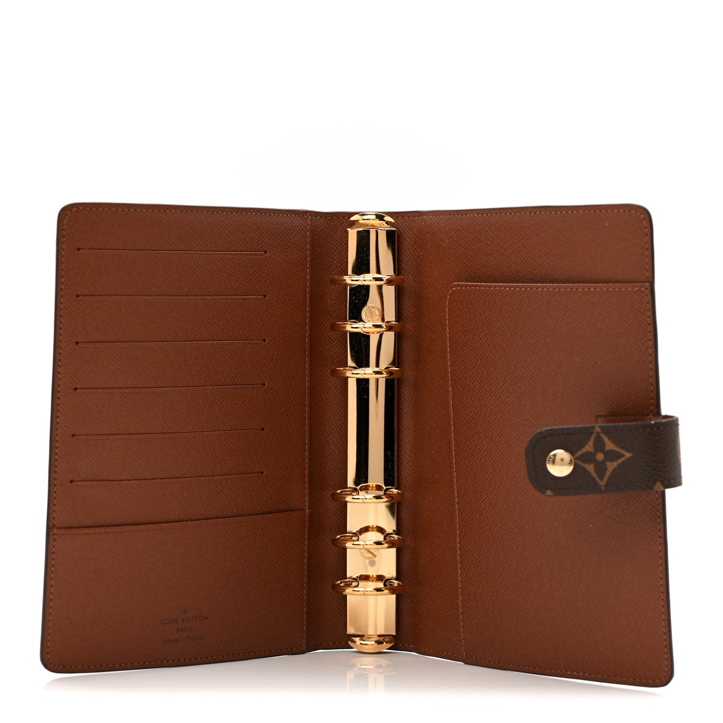 Monogram Medium Ring Agenda Cover