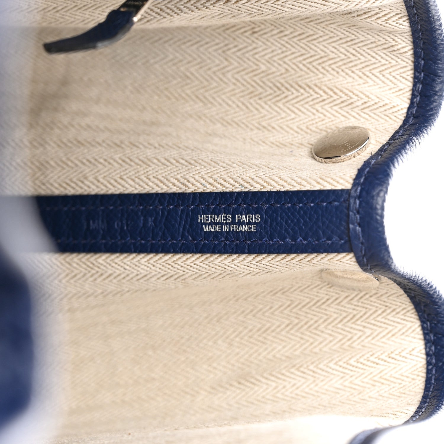 Hermes Epsom Garden Party 30 TPM Bleu Indigo 6 of 12