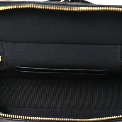 Chanel Caviar Quilted Top Handle Slim Vanity With Chain Black 4 of 9