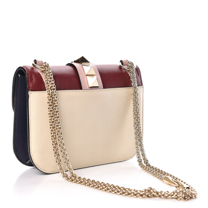 Valentino Garavani Vitello Colorblock Small Glam Lock Rockstud Flap Multicolor 3 of 11
