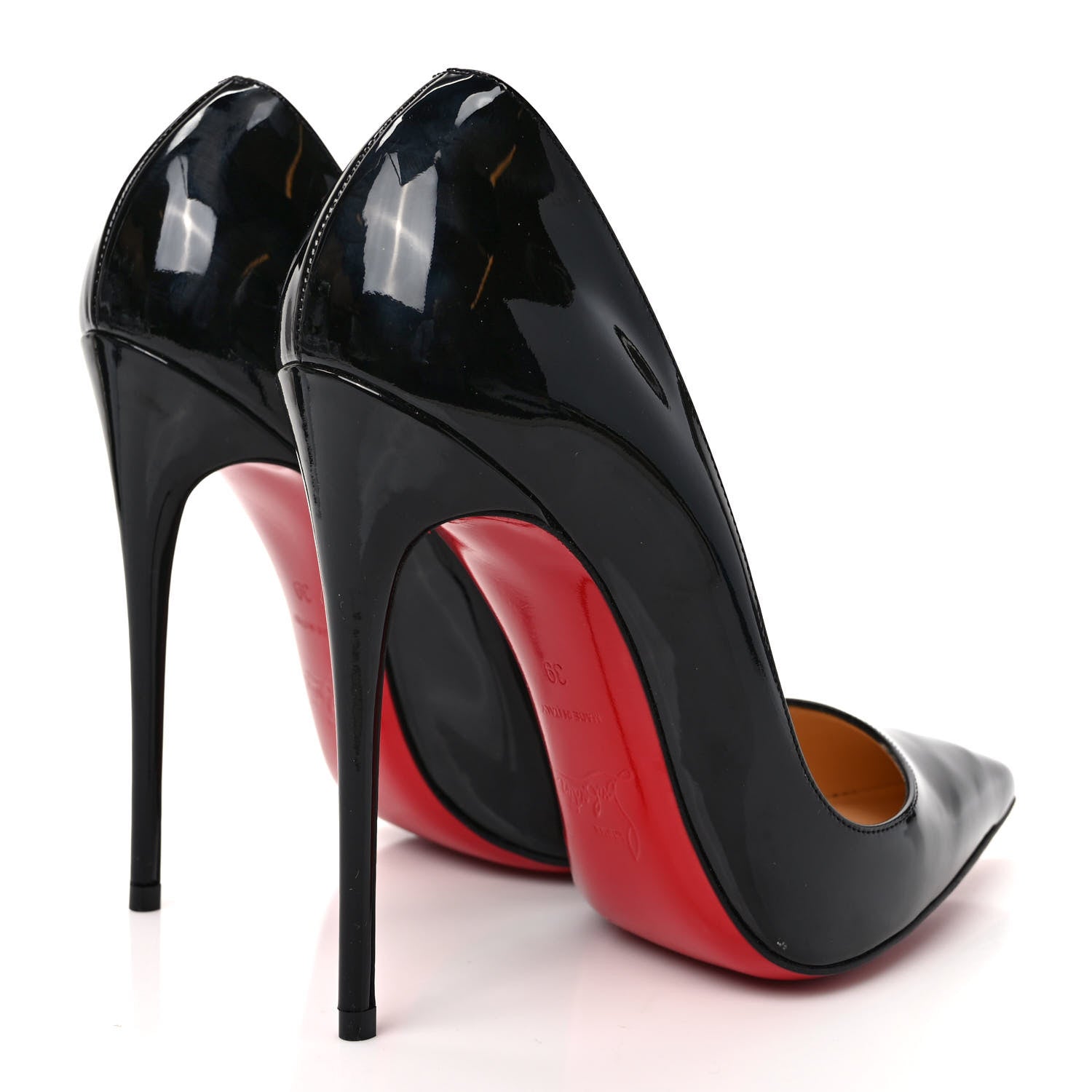 Christian Louboutin Patent So Kate 120 Pumps 39 Black 4 of 7