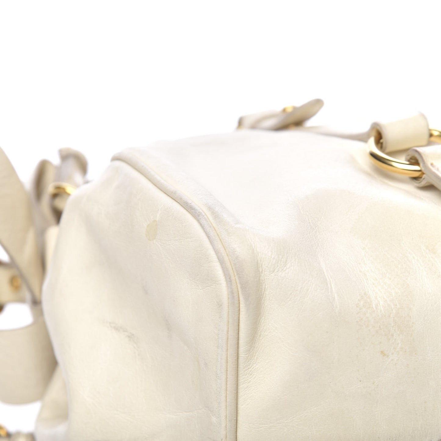 Vitello Bow Bag Cammeo