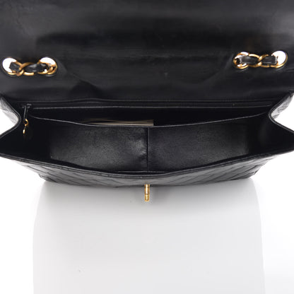 Chanel Lambskin Quilted Jumbo Single Flap Black 5 of 19