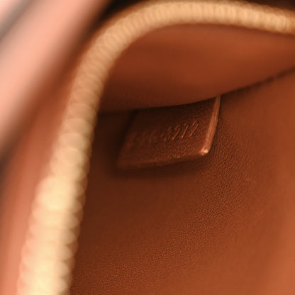 Celine Satinated Calfskin Mini 16 Top Handle Bag Tan 6 of 15