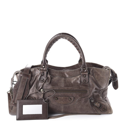 Balenciaga Chevre Classic Hardware Part Time Truffle 1 of 11