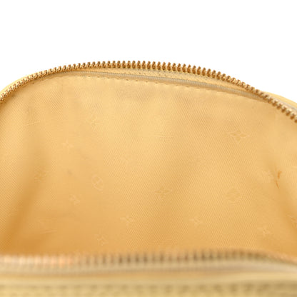 Louis Vuitton Calfskin Bubblegram Alma BB Banana 12 of 19
