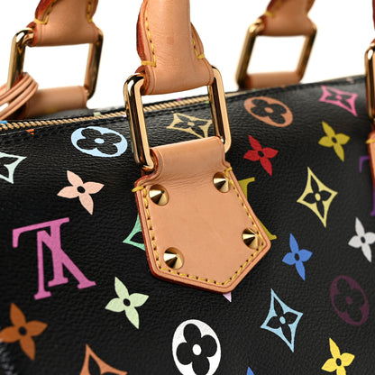Louis Vuitton Monogram Multicolor Speedy 30 Black 11 of 21