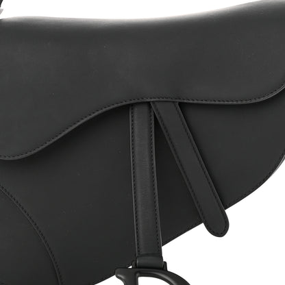 Christian Dior Ultra Matte Calfskin Saddle Bag Black 8 of 11