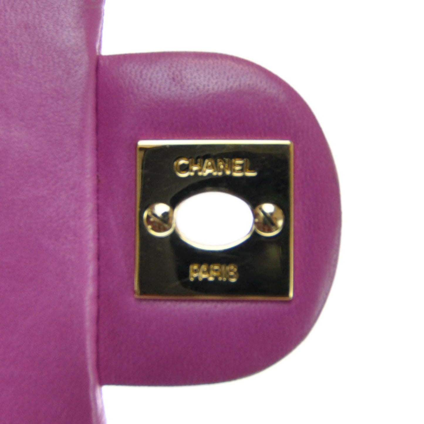 Lambskin Quilted Mini Flap Pink