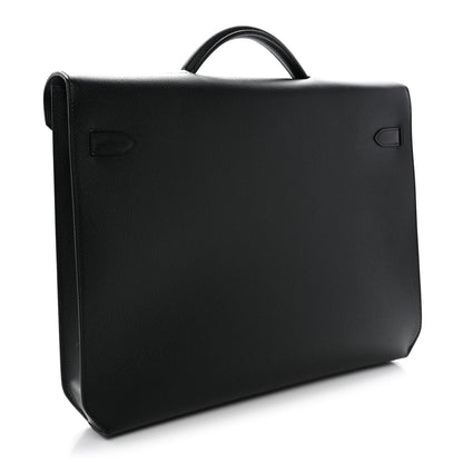 Hermes Epsom Kelly Depeches 36 Black 3 of 11