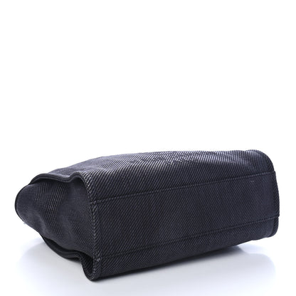 Chanel Mixed Fibers Small Deauville Tote Black 4 of 9