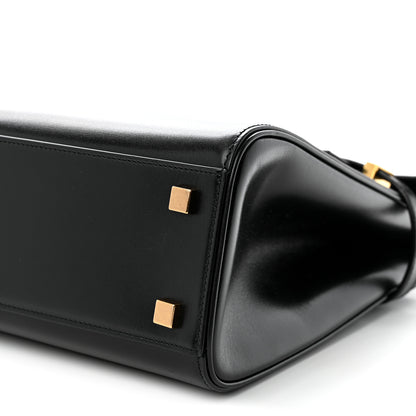 Saint Laurent Smooth Calfskin Manhattan Top Handle Black 10 of 10