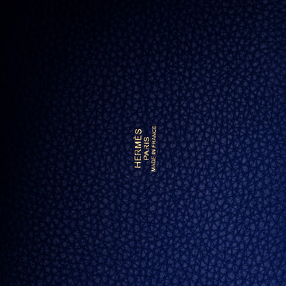 Hermes Taurillon Clemence Picotin Lock 18 PM Bleu Electrique 6 of 10