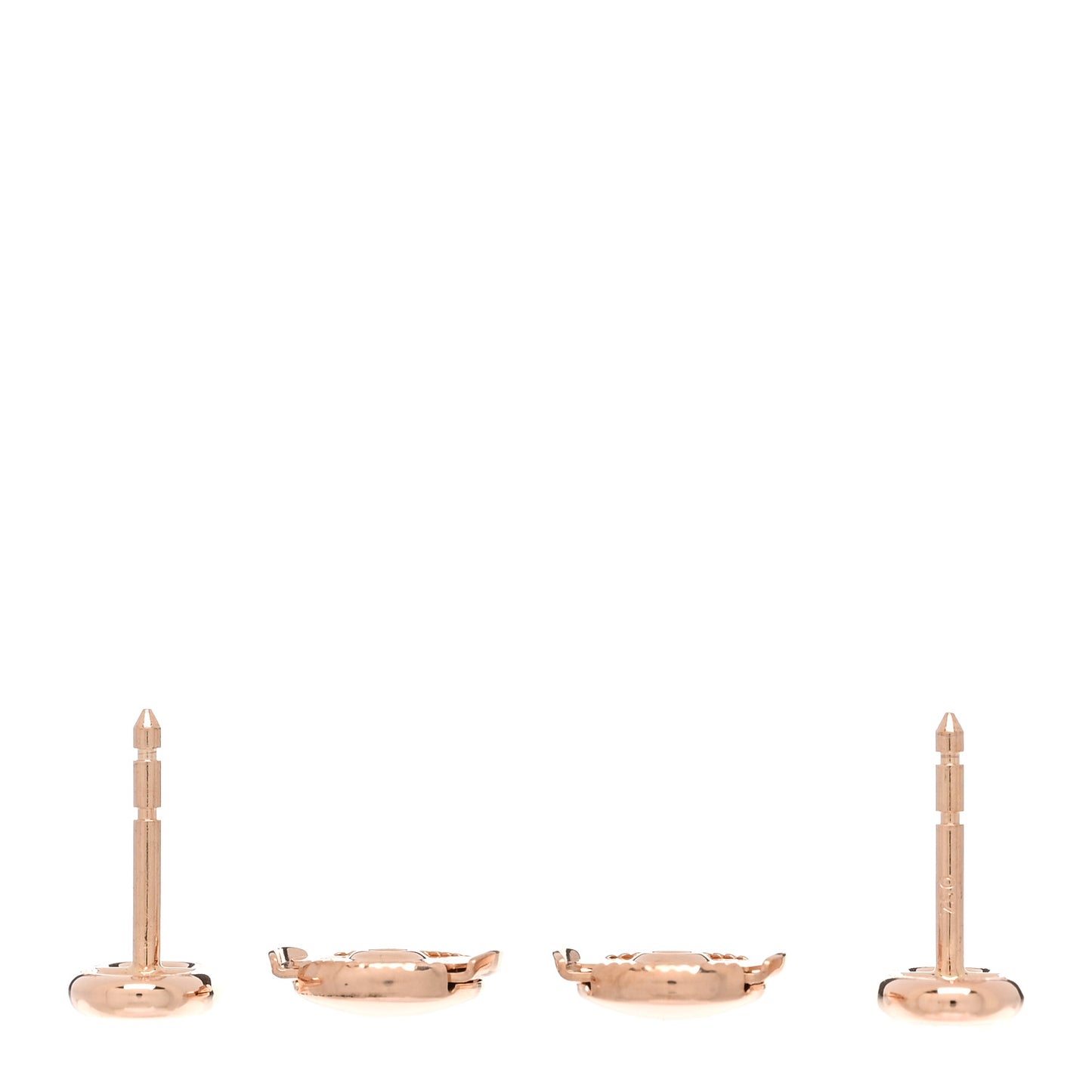 18K Rose Gold TPM Farandole Stud Earrings