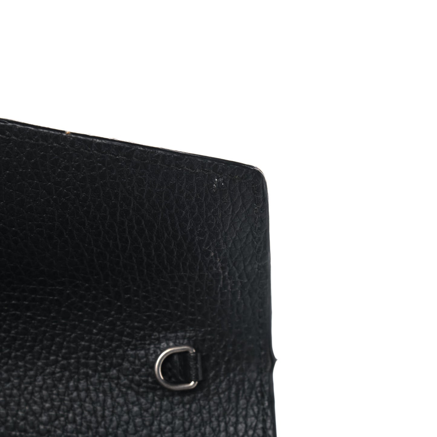Calfskin Mini Dionysus Chain Wallet Black