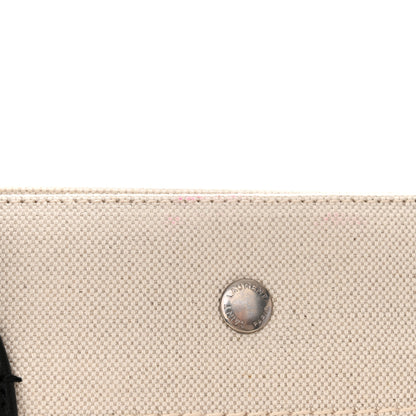 Saint Laurent Linen Calfskin Rive Gauche Tote Optic White 16 of 18
